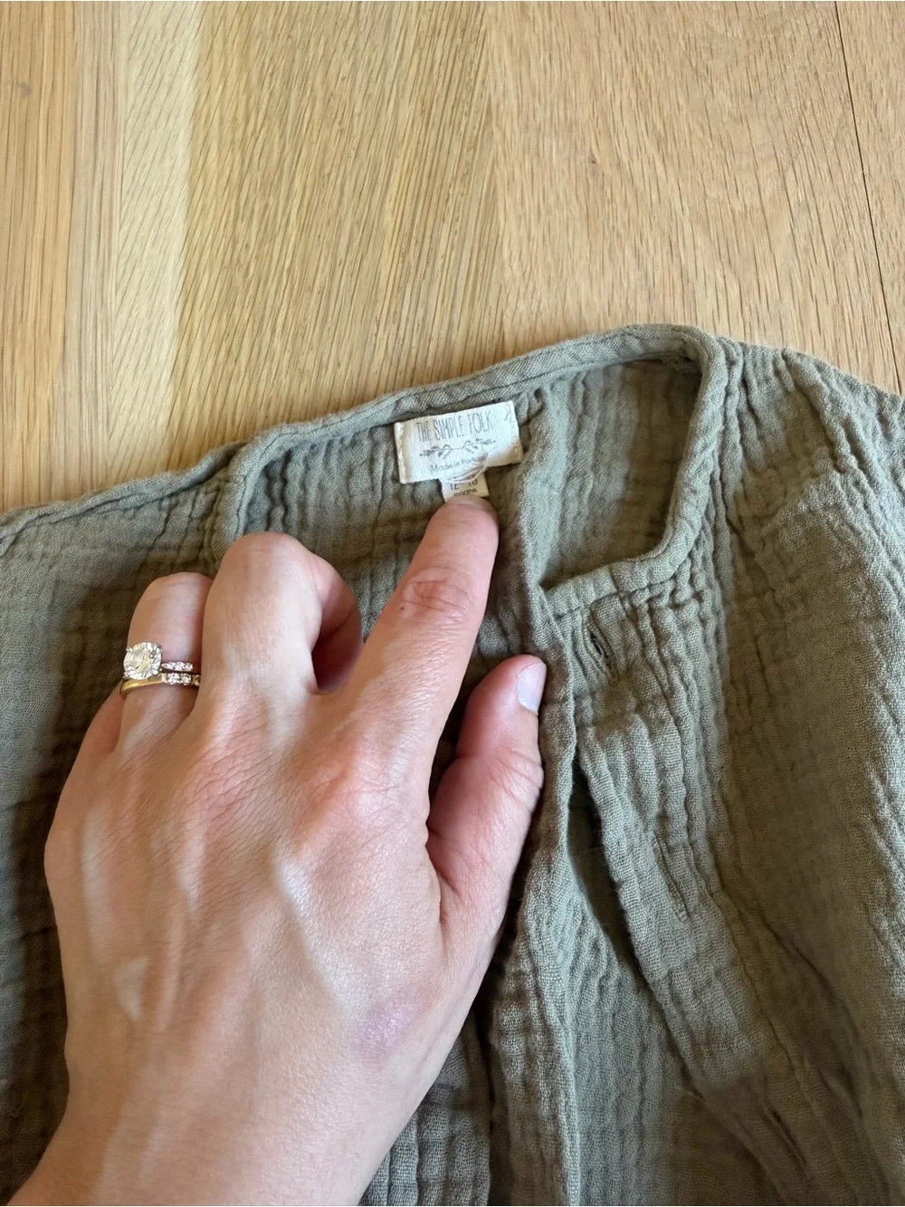 The Simple Folk muslin jumpsuit - Picture 2 of 2